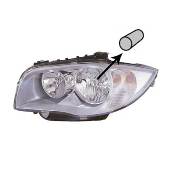 BMW 1 Serie 2007-2009 E81 E87 Koplamp Links