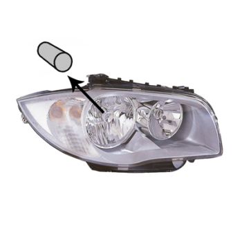 BMW 1 Serie 2007-2009 E81 E87 Koplamp Rechts