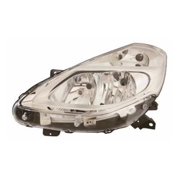 Renault Clio 2009-2012 Koplamp Links Chrome