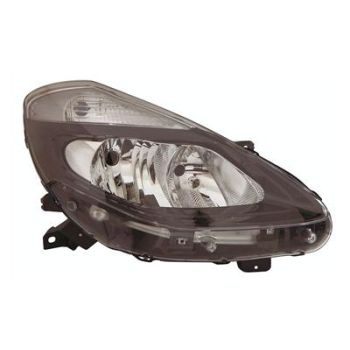 Renault Clio 2009-2011 Koplamp Rechts Zwart