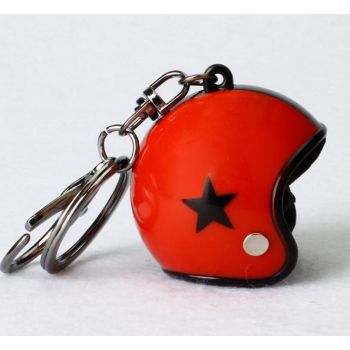 Sleutelhanger Scooter Helm Rood