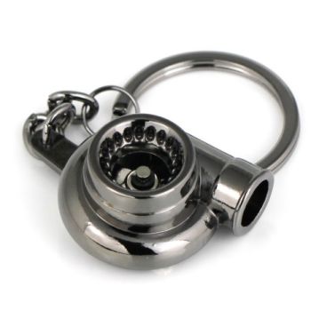 Sleutelhanger Turbo Zwart
