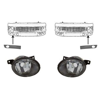 Volkswagen Transporter T5 2009-2015 Mistlampset