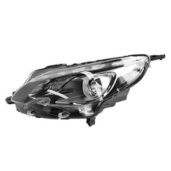 Peugeot 2008 2016-2019 Zwart Koplamp Links