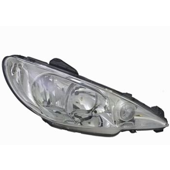 Peugeot 206 H7+H1 Helder Glas Koplamp Rechts