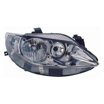 Seat Ibiza 2008-2012 Chroom Koplamp Rechts