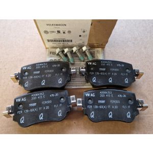 Remblok set achter origineel Polo GTI Caddy Passat A1 Q3 Octavia Leon 