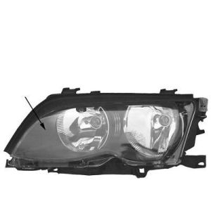 BMW E46 02-05 Sedan/Break Chrome Koplamp Links