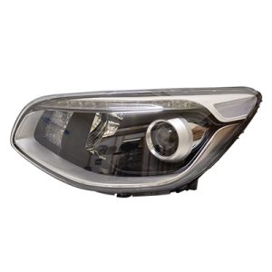 Kia Soul 2014-2017 H7+LED Zwart Koplamp Links