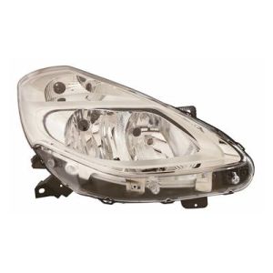 Renault Clio 2009-2012 Koplamp Rechts Chrome