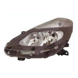 Renault Clio 2009-2011 Koplamp Links Zwart