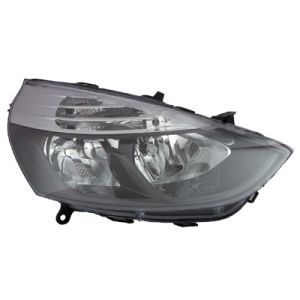 Renault Clio 2012-2016 "Authentique" Koplamp Rechts Zwart