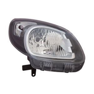 Renault Kangoo 2013-2021 Zwart Koplamp Rechts