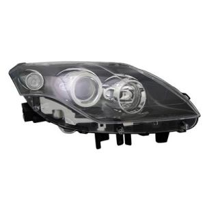 Renault Laguna 2007-2010 Zwart Koplamp Rechts
