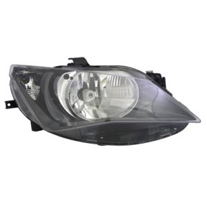 Seat Ibiza 2012-2015 Zwart Koplamp Rechts