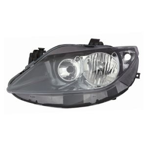 Seat Ibiza 2008-2012 H7 Koplamp Zwart Links