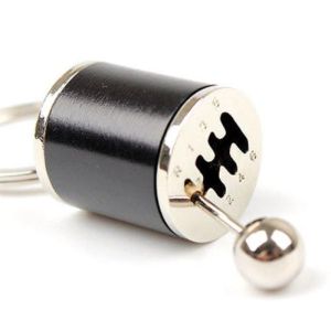 Sleutelhanger Versnellingsbak Zwart