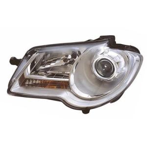 VW Touran 2006-2010 Koplamp Chrome Links