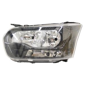 Ford Transit 2T 2014+ Zwart Koplamp Links