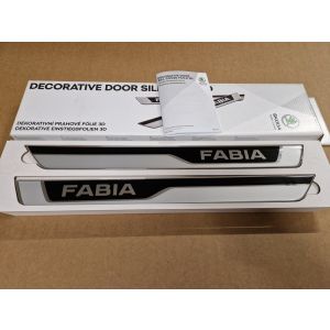 Instaplijst Dorpellijst Skoda Fabia 6V Origineel Nieuw Set