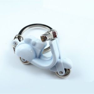 Sleutelhanger Scooter Wit