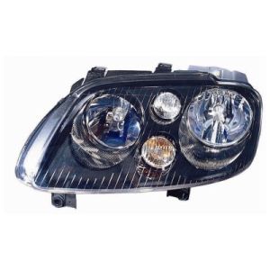 VW Touran 2003-2006 2xH7 Zwart Koplamp Links